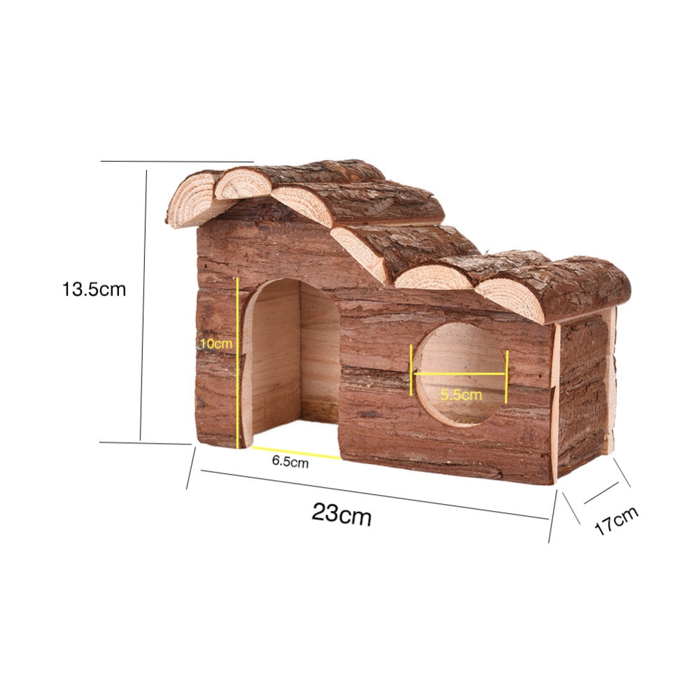 New wavelike - wooden bed house small pets - Lucky paws pet store