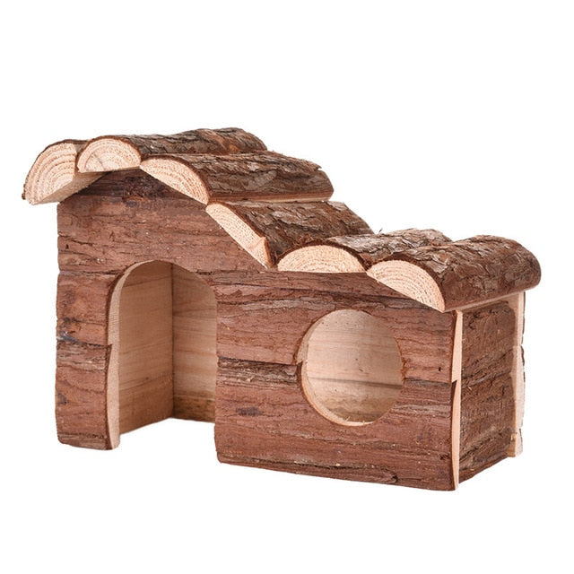 New wavelike - wooden bed house small pets - Lucky paws pet store