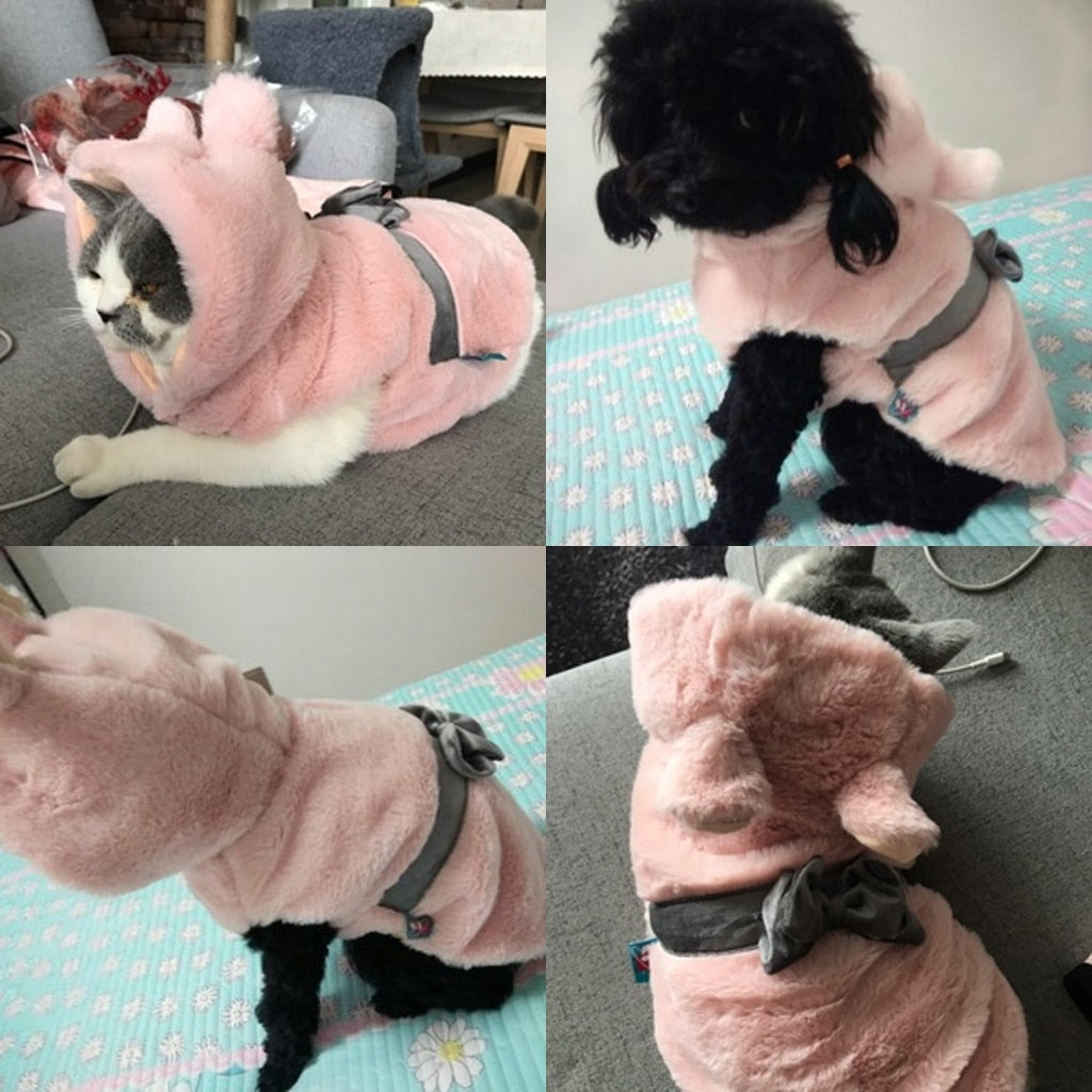 Teddy Apparel Cat/Dog coat hoodie - Lucky paws pet store