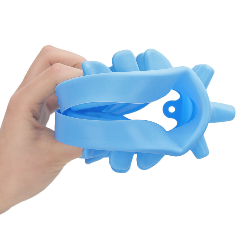 Dog bowl soft rubber slow food feeder - anti choke bowl feeder - Lucky paws pet store
