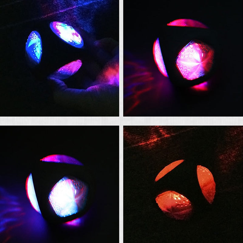 Luminous dog toy durable bouncy ball resistant - pet toys with sound & light - Lucky paws pet store
