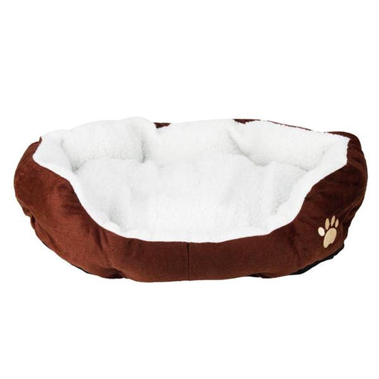 Cotton Pet Warm Waterloo with Pad Coffee S Size Dog bed