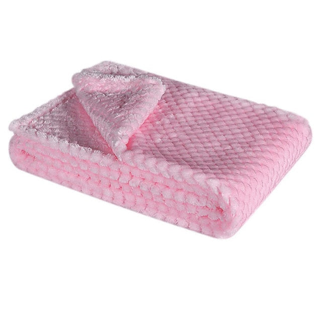 All-season fluffy dog blanket - throw pet blanket - Lucky paws pet store