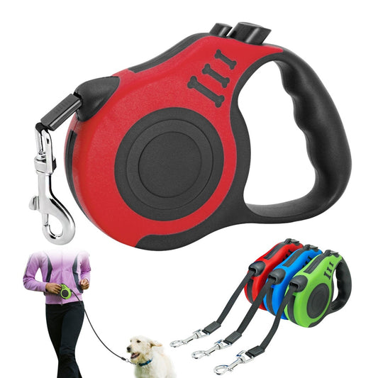 3M/5M Retractable dog leash automatic dog - Lucky paws pet store