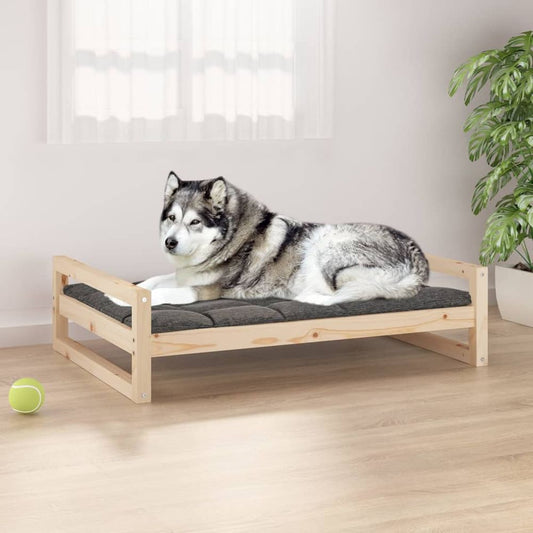 Dog Bed Solid Pine Wood
